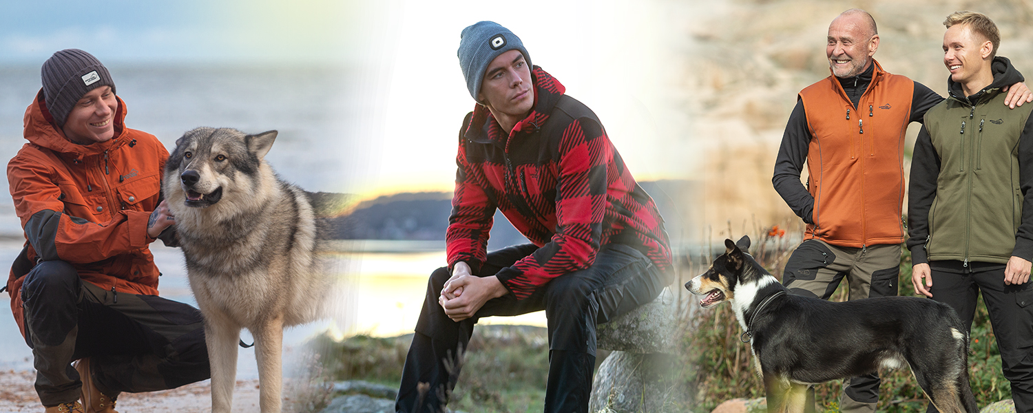 Hundförare kläder och Friluftskläder Herr